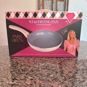 Paris Hilton 9.5" Frying Pan with Induction Bottom NIB